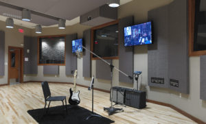 Miami Dade College Recording Studio for Harvard Jolly Architects