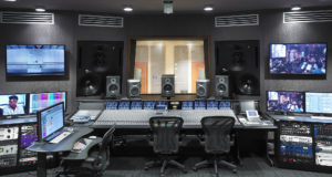 Miami Dade College Recording Studio Control Booth for Harvard Jolly Architects